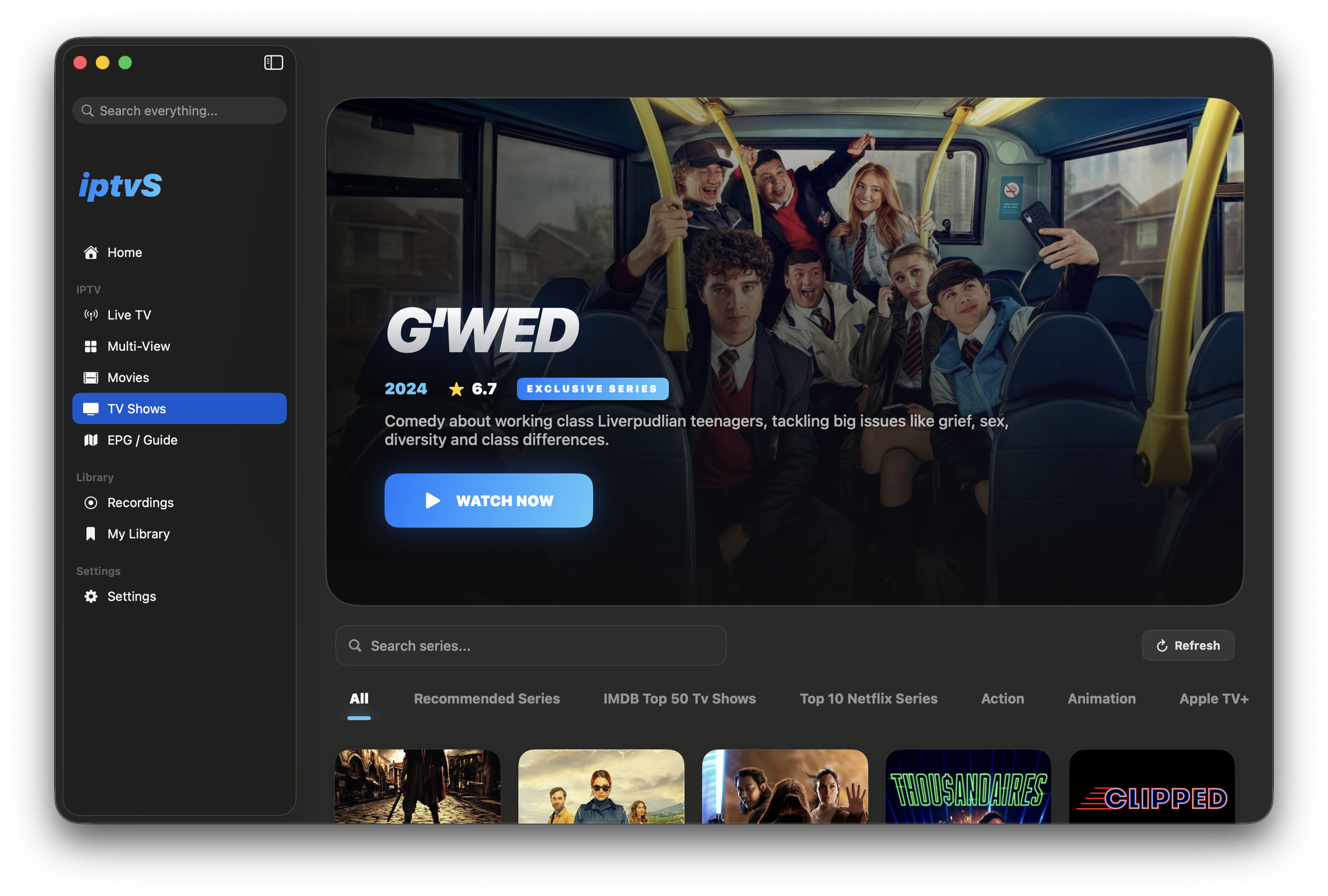 iptvS TV Shows