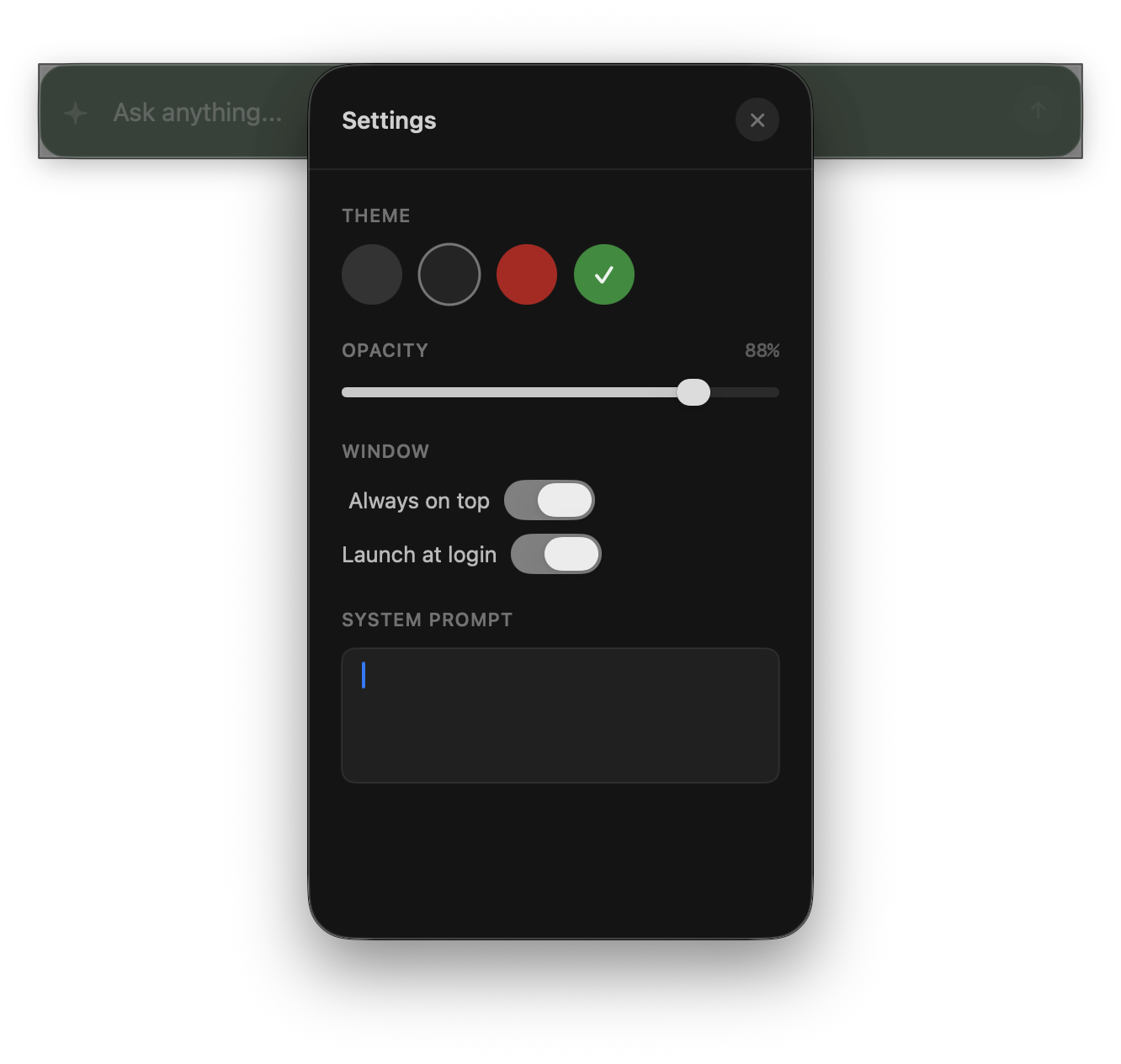 Customization