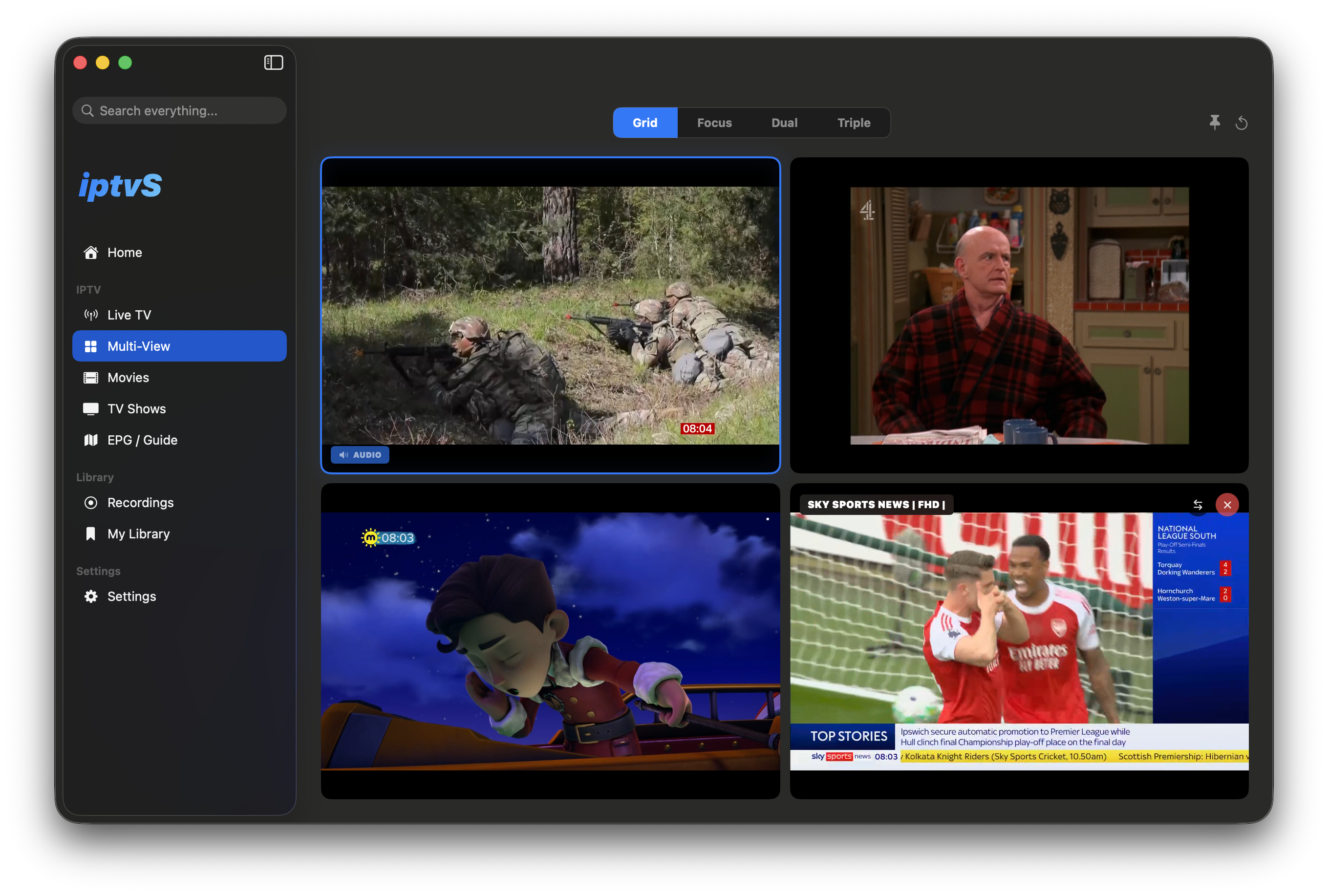 iptvS Multi-View